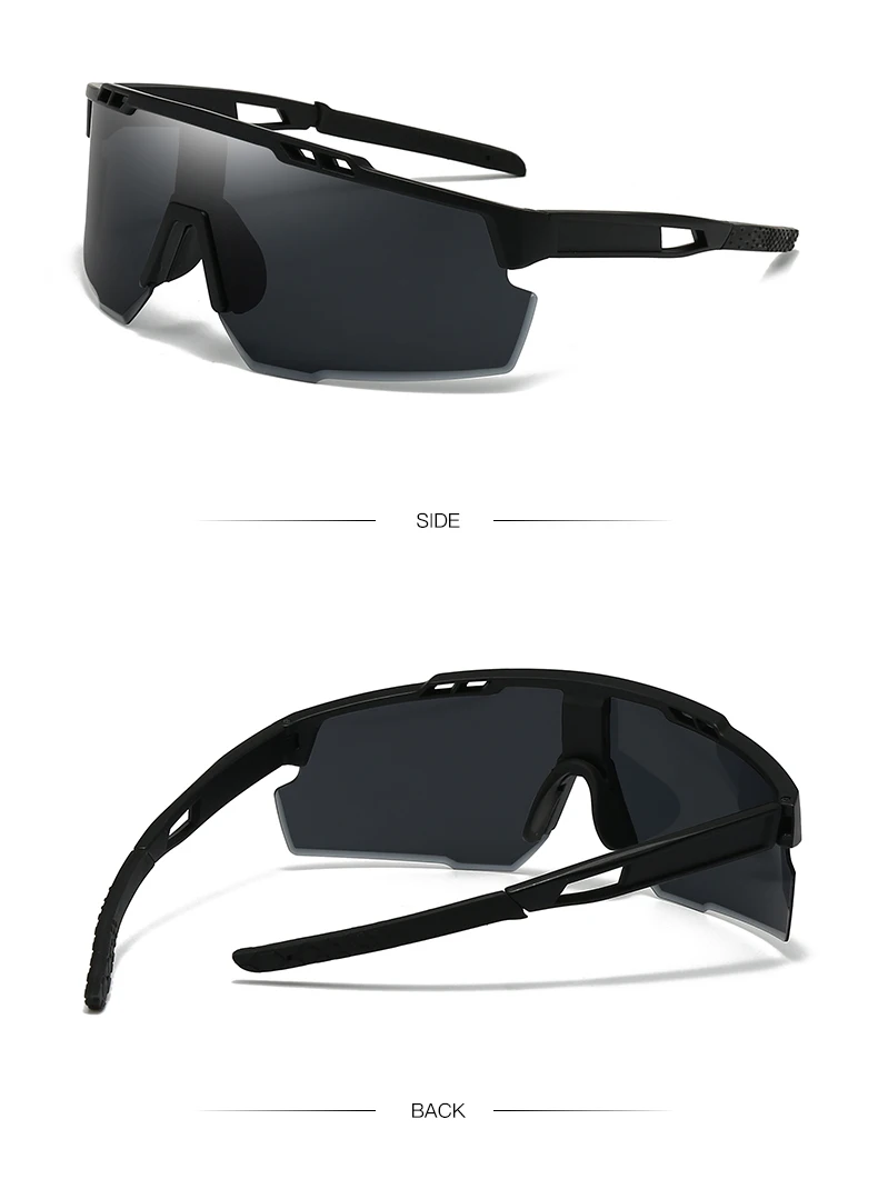 Neue Outdoor-Mode, winddichte Reitbrille mit großem Rahmen, integrierter UV-Schutz, Sport-Sonnenbrille 3254 – Detail 9