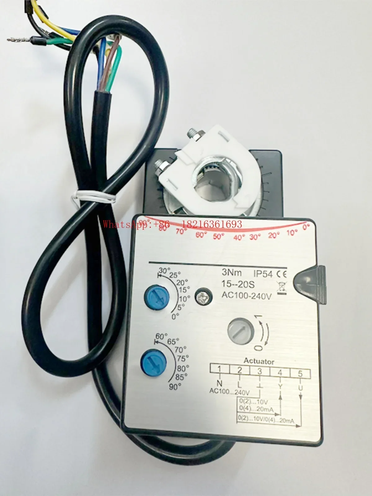 2026GOOD Actionneur D'accélérateur 4 ~ 20MA, Contrôle Du Signal Analogique, Réglage Proportionnel Du Brûleur 0-10v