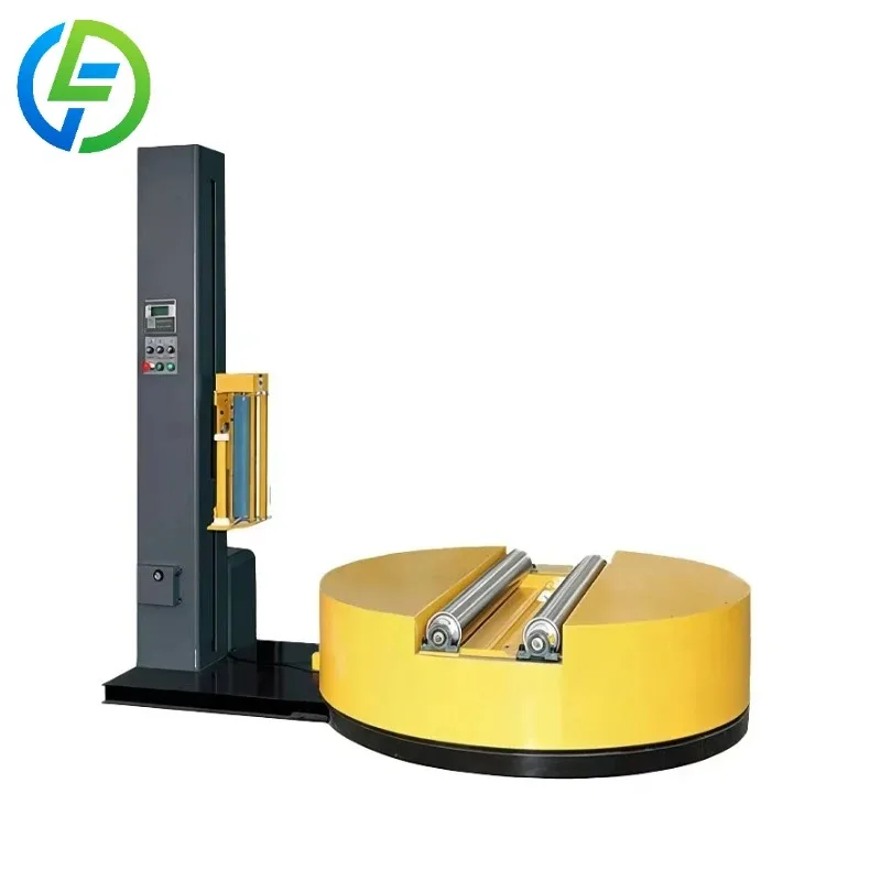 Customize Automatic Horizontal Roll Wrapping Machine for Big Rolls Improves Packaging Efficiency Greatly