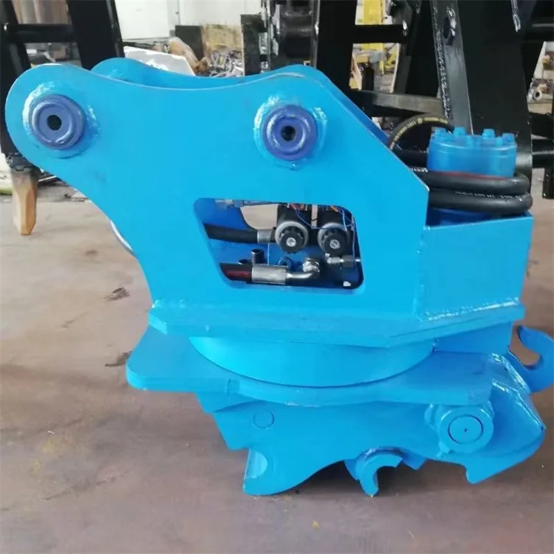Excavator 360 degree rotating quick change joint, rotating bucket tilting machine