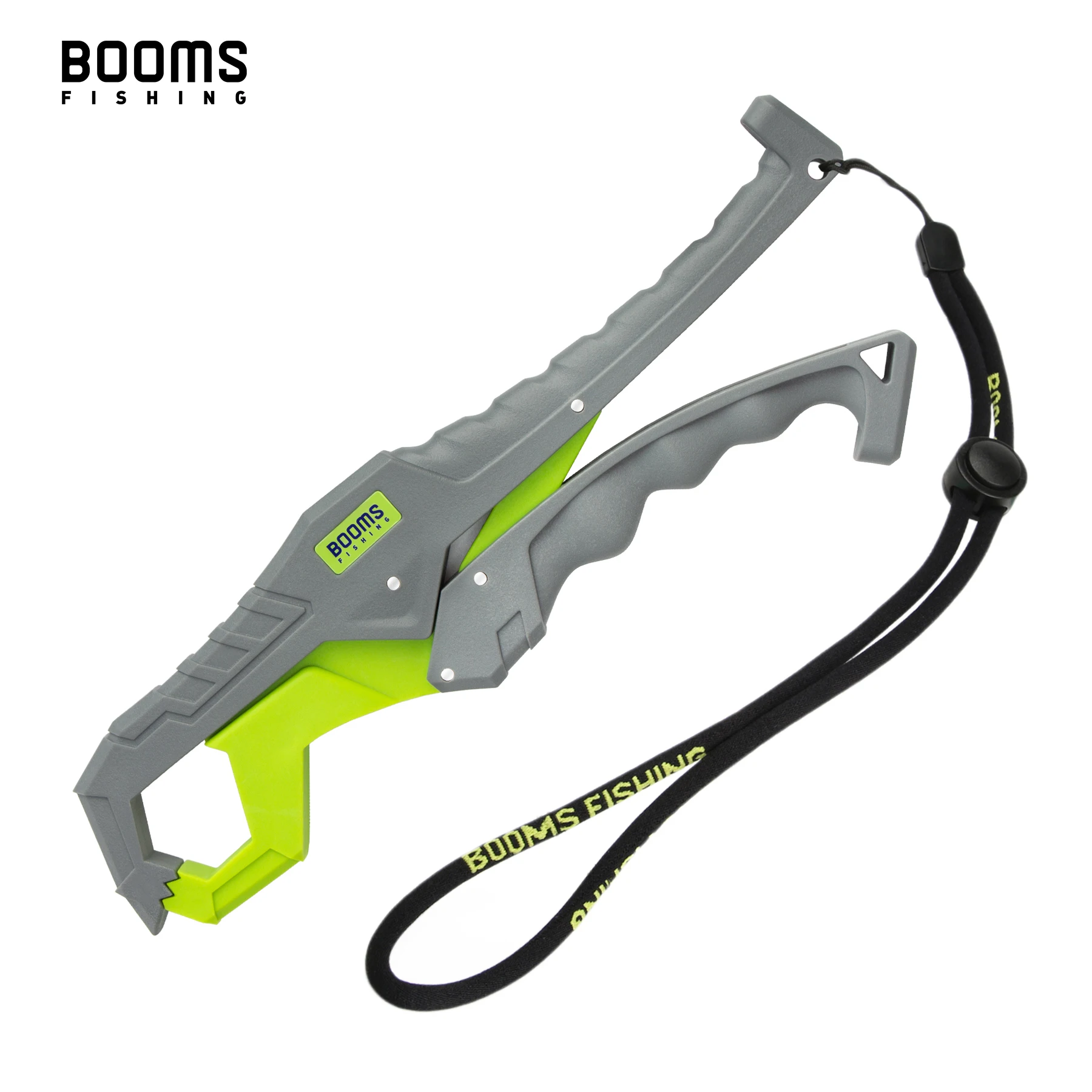 Booms Fishing G05 Fish Gripper Glass Fiber with Lanyard Anti-Rust Anti-Corrosion Grabber Keeper Safer For Fish Grip Fishing Tool