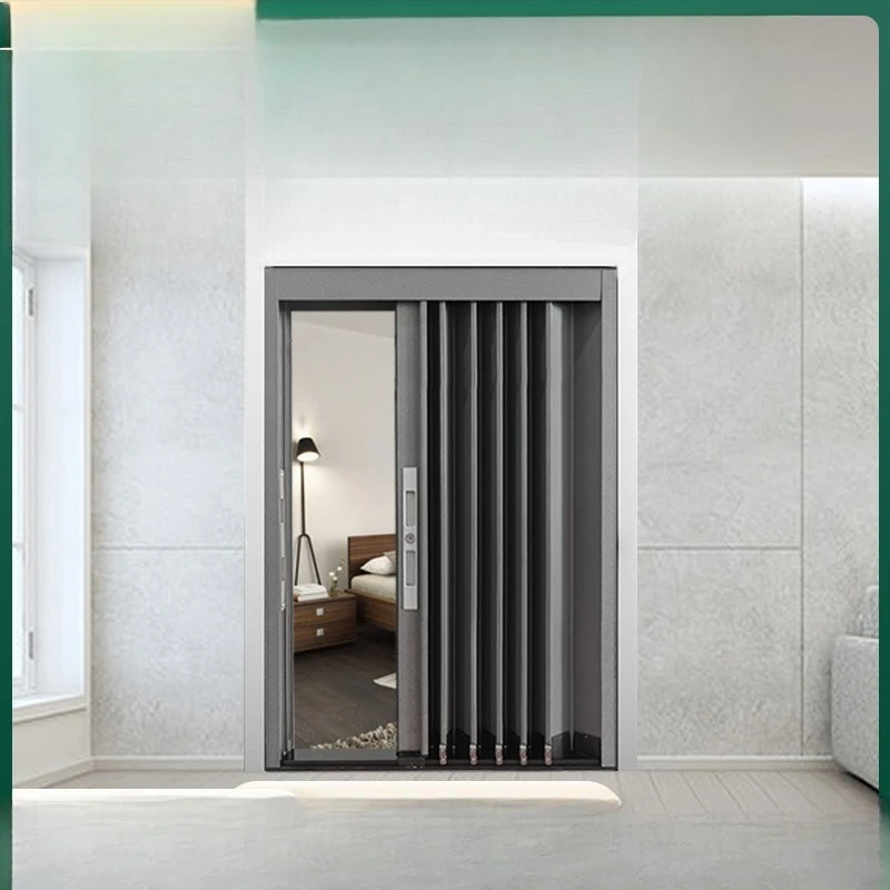 

Folding door manufacturer kitchen aluminum alloy folding partition door balcony bathroom
