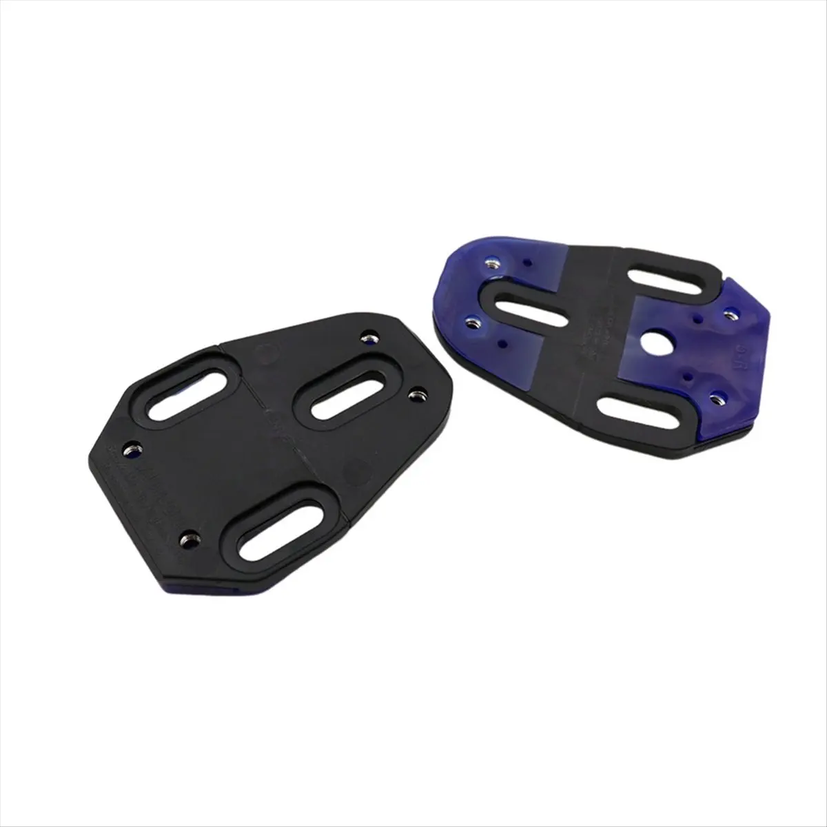 X08A Bicycle Road Bike Pedal Lock Splint 3-Hole Lock Shoe Buckle 5/6 Degree for WAHOO SpeedPlay - view 4