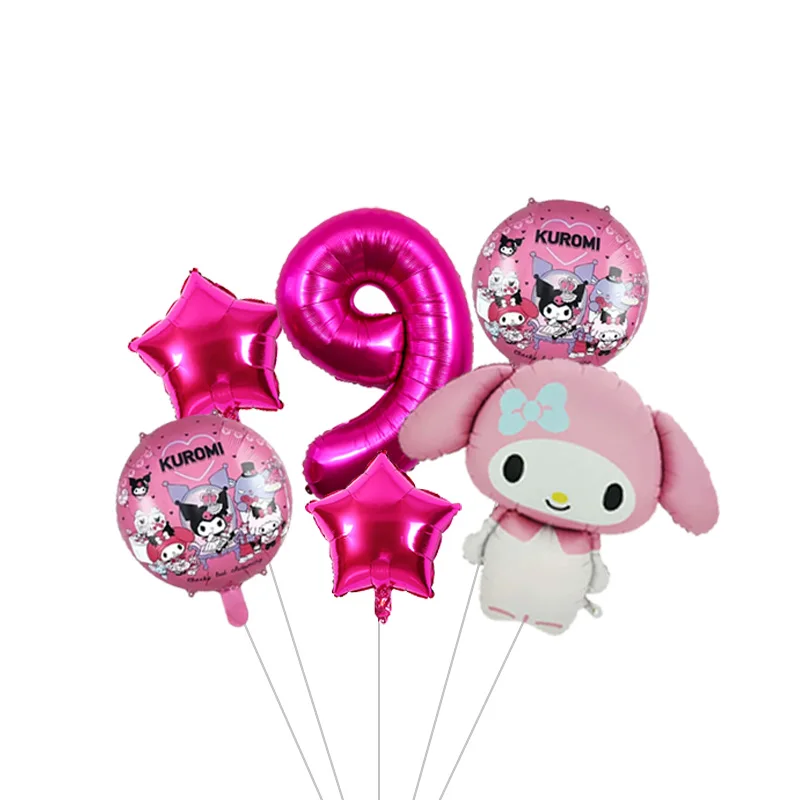 Cinnamoroll Großer Cartoon-Folienballon, Niedlicher Welpen-Ballon für Partydekoration, Geburtstagsfeier-Dekoration – Detail 18