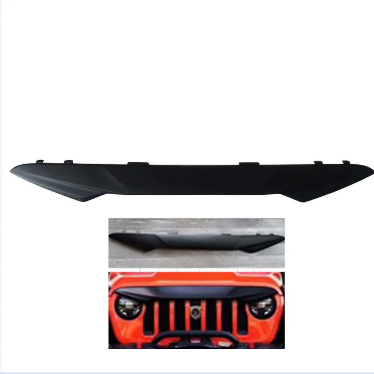 

Lantsun для Jeep JL решетка декоративная планка для Jeep для Wrangler JL 2018+ гриль декоративная планка JL1275