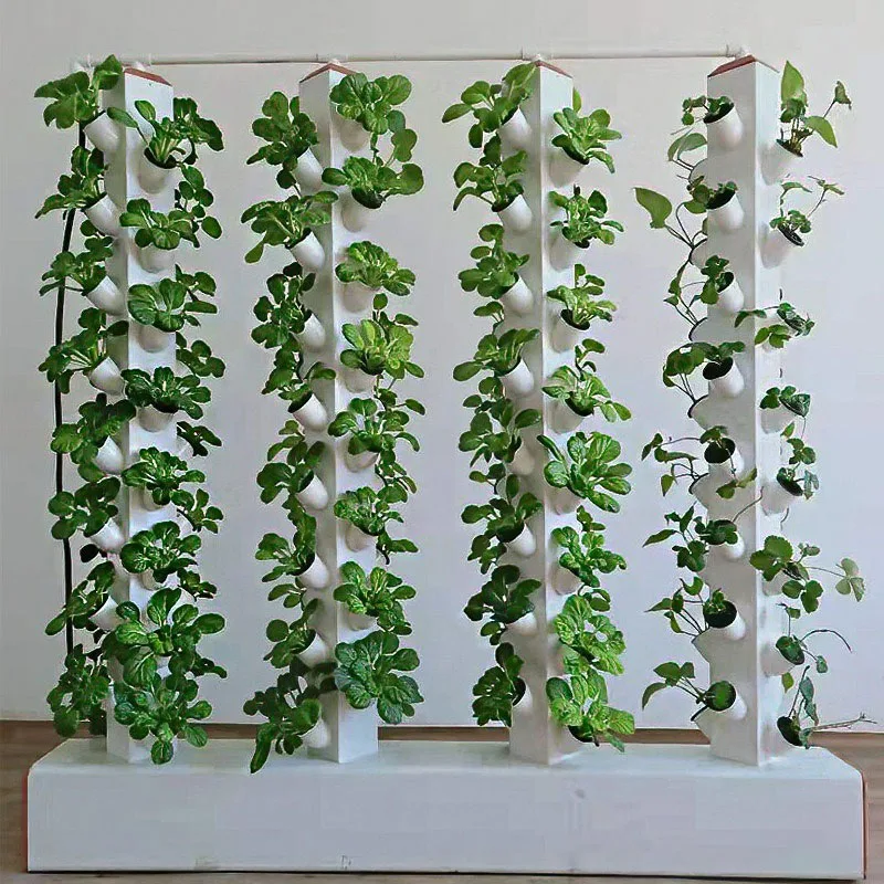 

Hydroponics Growing System Indoors Smart Hydroponics System with Light Vertical Hydroponic Tower Gardening Equipment Planters