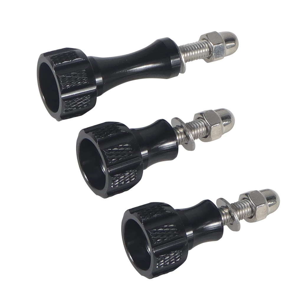 BGNing 1pack von 3pcs 1 Lange + 2 Kurze Bunte CNC Aluminium Bolt Mutter Schraube für GoPro Hero 7 6 5 3 + 4 SJ4000 EKEN YI 2 4K Montieren – Detail 11