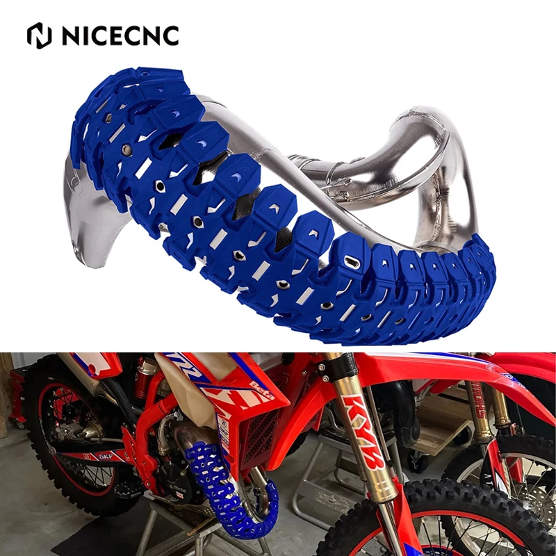 

NICECNC для SHERCO SE 300 SE 250 2014-2023 YAMAHA YZ125 YZ250 2005-2023 2022 60 см Защитная крышка выхлопной трубы глушителя