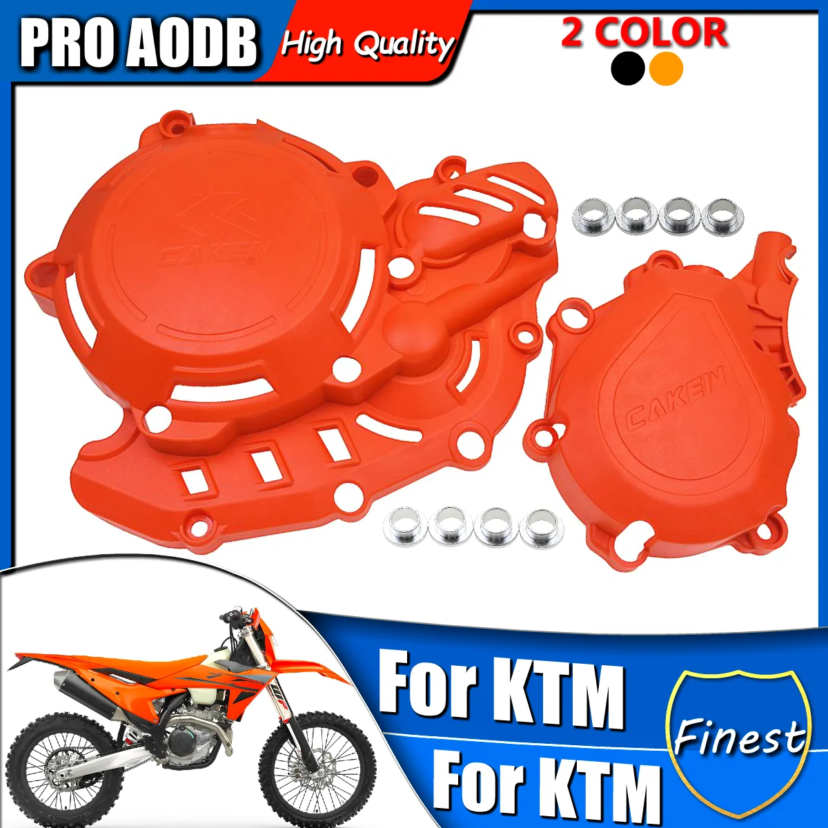

New 2024 Motorcycle Engine Ignition Clutch Cover Protector Guard for KTM EXC-F 450 EXC-F 500 XC-F 450 XCF-W 450 XW-F 500