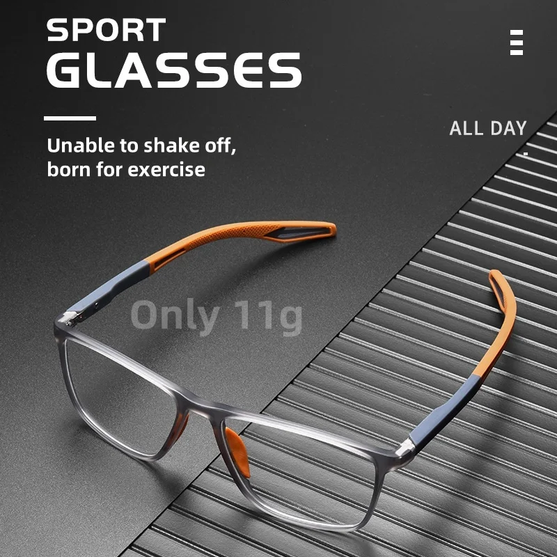DIEDIESEE Ultra Light Basketball Running Anti Drop Eyeglass Frame TR90 Sports Glasses Optical Prescription Eyeglass Frame 1019