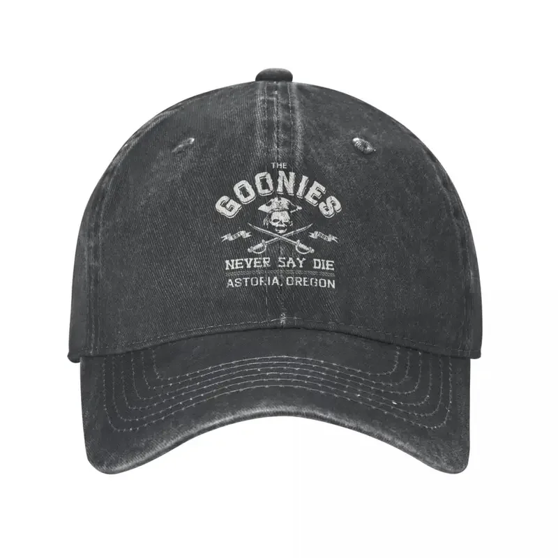 The Goonies Vintage Circa 1985 Baseball Caps Vintage Distressed Cotton Snapback Cap Men Women Outdoor Workouts Caps Hat