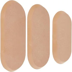 Oval Pottery Molds for Clay Ceramic Wood Pottery Tools Clay Drying Board Oval Pottery Molds for Clay Ceramics Plate
