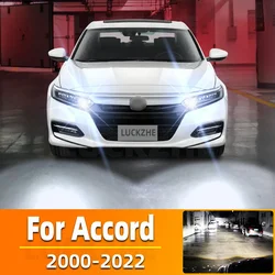 2Pcs For Honda Accord 2000-2014 2015 2016 2017 2018 2019 2020 2021 Car Led Headlight High Low Beam Canbus Headlamp Bulb 20000Lm