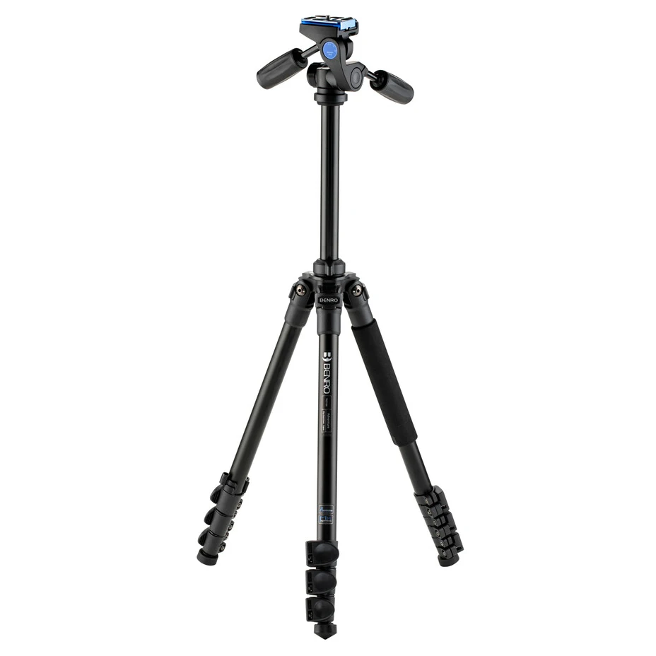 Free Shipping Lightweight 4 Section Aluminum Tripods Photography Outdoor Photo Tripod For Dslr Camera