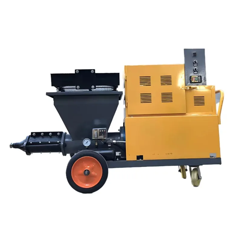 

New type of fast high pressure wall reinforced concrete sprayer, mini mortar cement sprayer