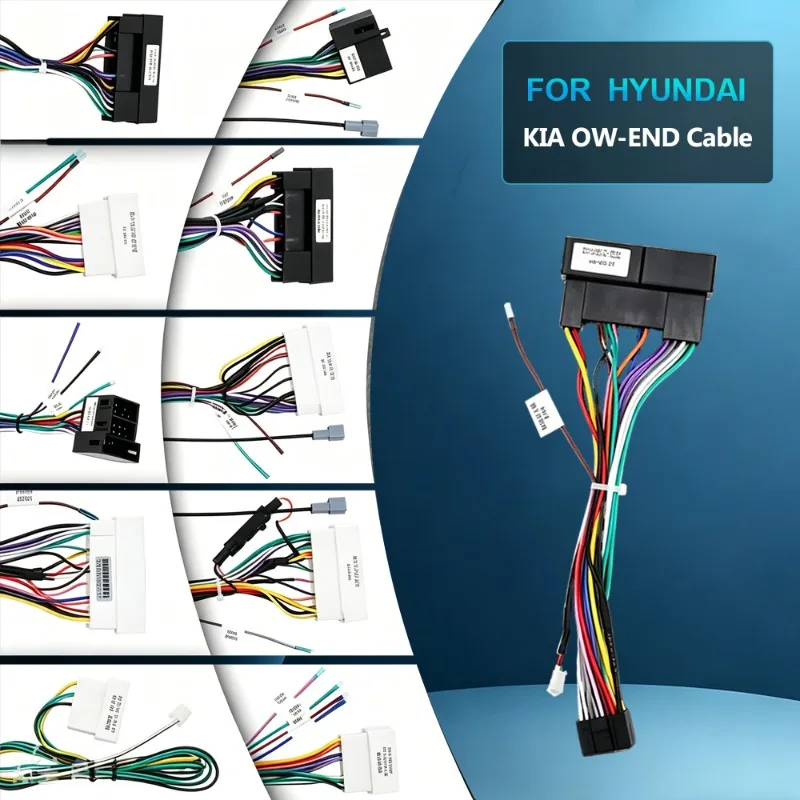 

FOR HYUNDAI KIA IX25 CRETA IX35 TUCSON SONATA I-10 I-20 I-30 H1 K2 K3 RIO K5 KX3 KX5 SORENTO Pegas Soul MORNING cables Harness
