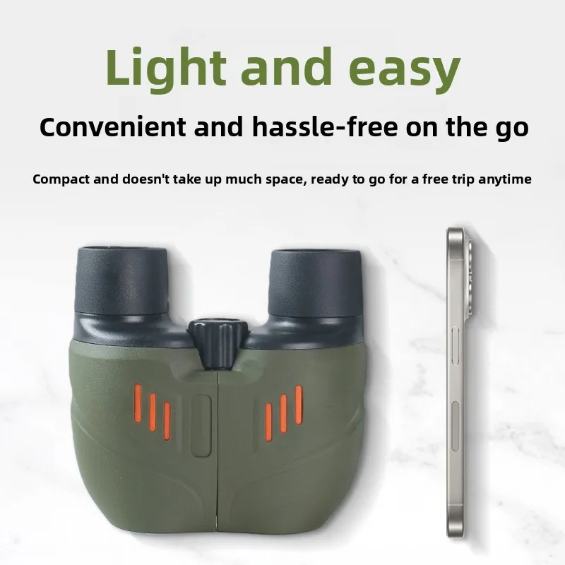 

8X25 Binoculars for Outdoor Hunting Hiking Camping High-definition High Magnification BAK4 Prism Compact and Portable Telescope