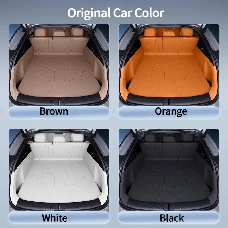 For Li Auto L6 2024-2026 Cargo Liner Car Full-Coverage Trunk Mat Waterproof and Wear-Resistant Leather Protective Pad Accessory detail image 2