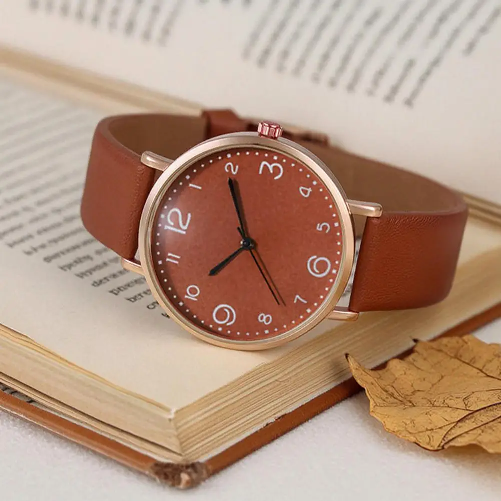 

Quartz Watch Elegant Minimalist Analog Wristwatch High Accuracy Three-Pin Watch Suitable for Casual Office Daily Wear Gift Styli