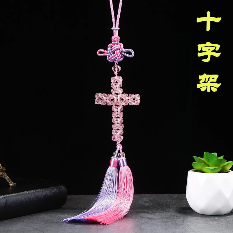

Handmade Goddess Car Hanging Ornament, Fashion Internet Celebrity Mirror Pendant, Luxury Suspension