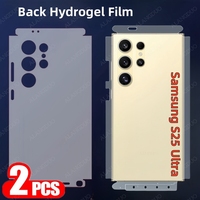 2PCS Back Film For Samsung Galaxy S25 Ultra S25Plus S24+ Anti Scratch Screen Protector For Samsung S25Ultra Back Hydrogel Film