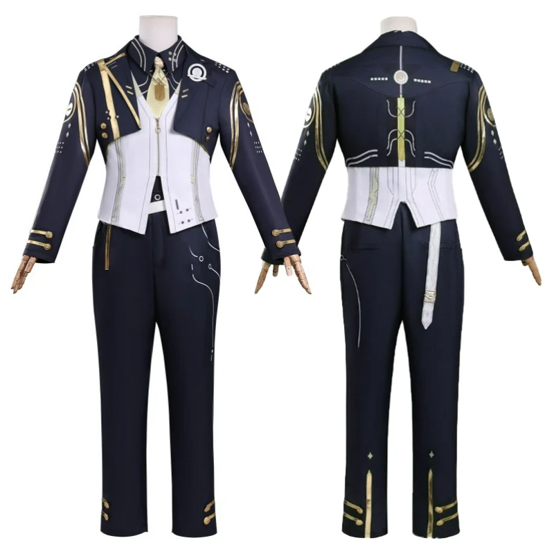 

Wuthering Waves Perpetual Spark Rover Cosplay Costume Full Set Wuwa Rover Cosplay Costume Women Men Uniform Wig Props