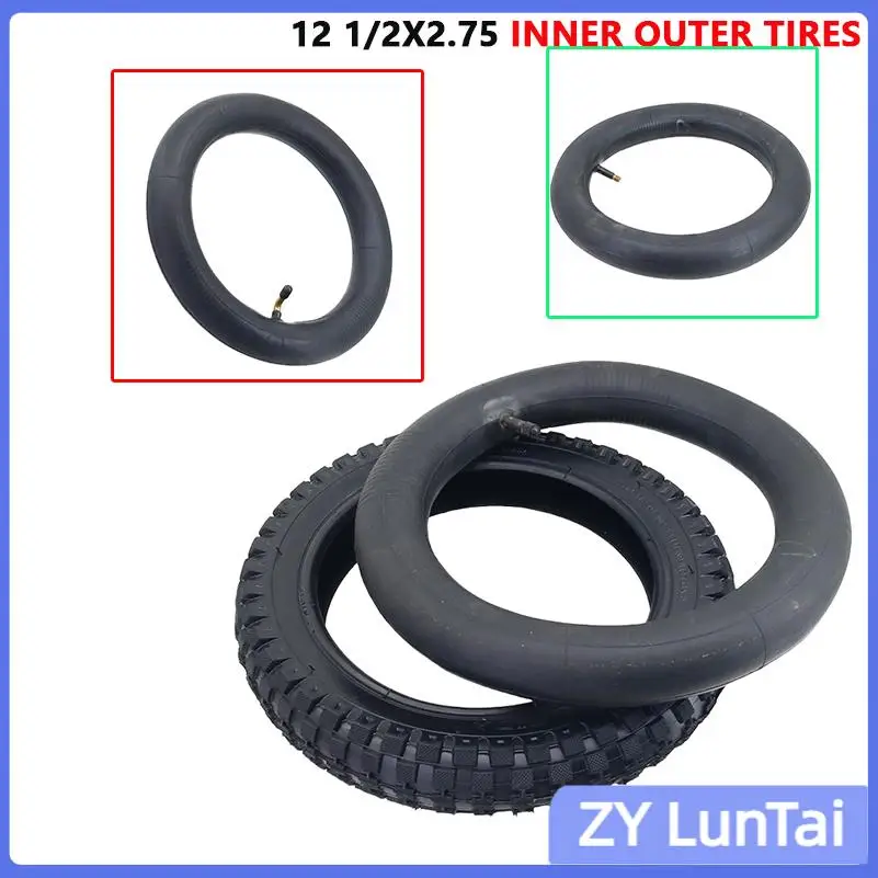 12 1/2 X 2.75 Tyre 12.5 *2.75 Tire Inner Tube for 49cc Motorcycle Mini Dirt Bike Tire MX350 MX400 Scooter Accessories