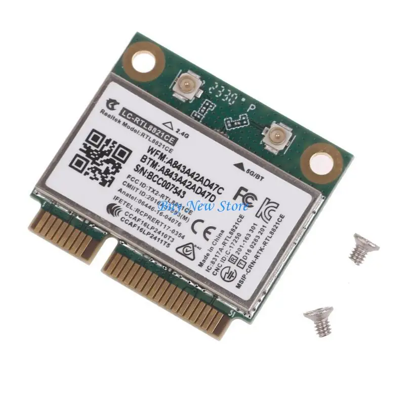 20ce Mini PCIE RTL8821CE ISUS/TerransForceラップトップ用の高速トランスミッション