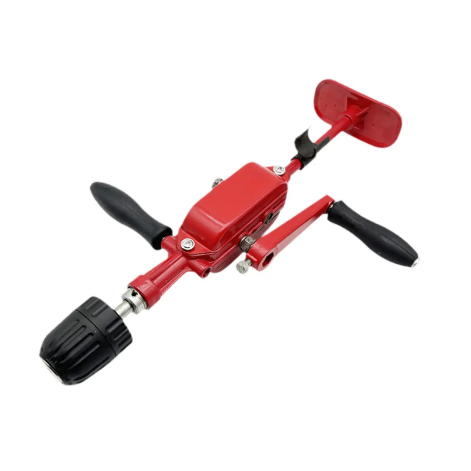 Hand Crank Drill Easy to Use DIY Supplies DIY Supplies Hand Crank Tapping Machine Two Gear Hand Tool for Carpentry Professional