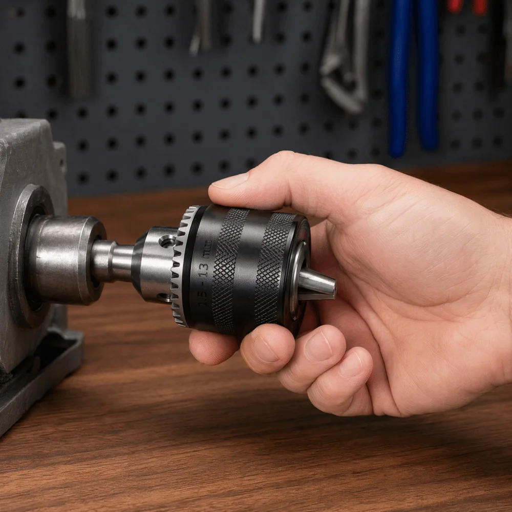 1.5-13mm Capacity Drill Chuck Tool Kit 1/4 Hex Shank SDS Plus Shank Converter Drill Chuck Adapter 3/8-24UNF Thread