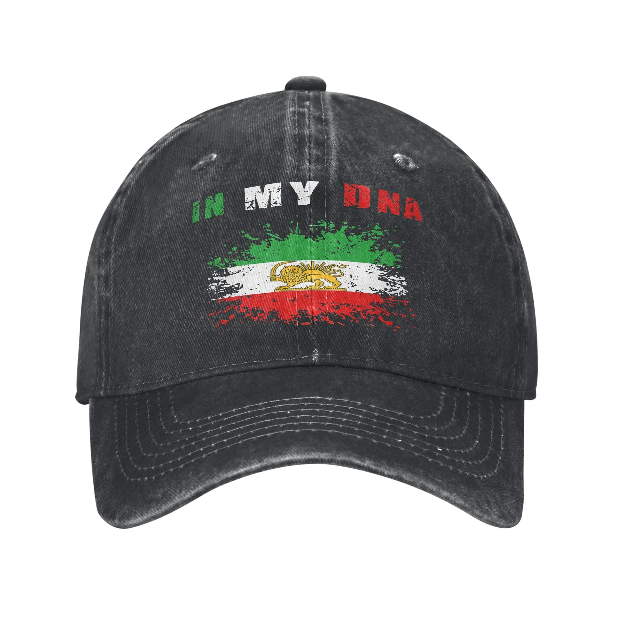 Iran Drapeau Lion du Soleil Persan Cap  Funny Baseball Cap Hats Visor Protection Snapback Cotton tops gorras