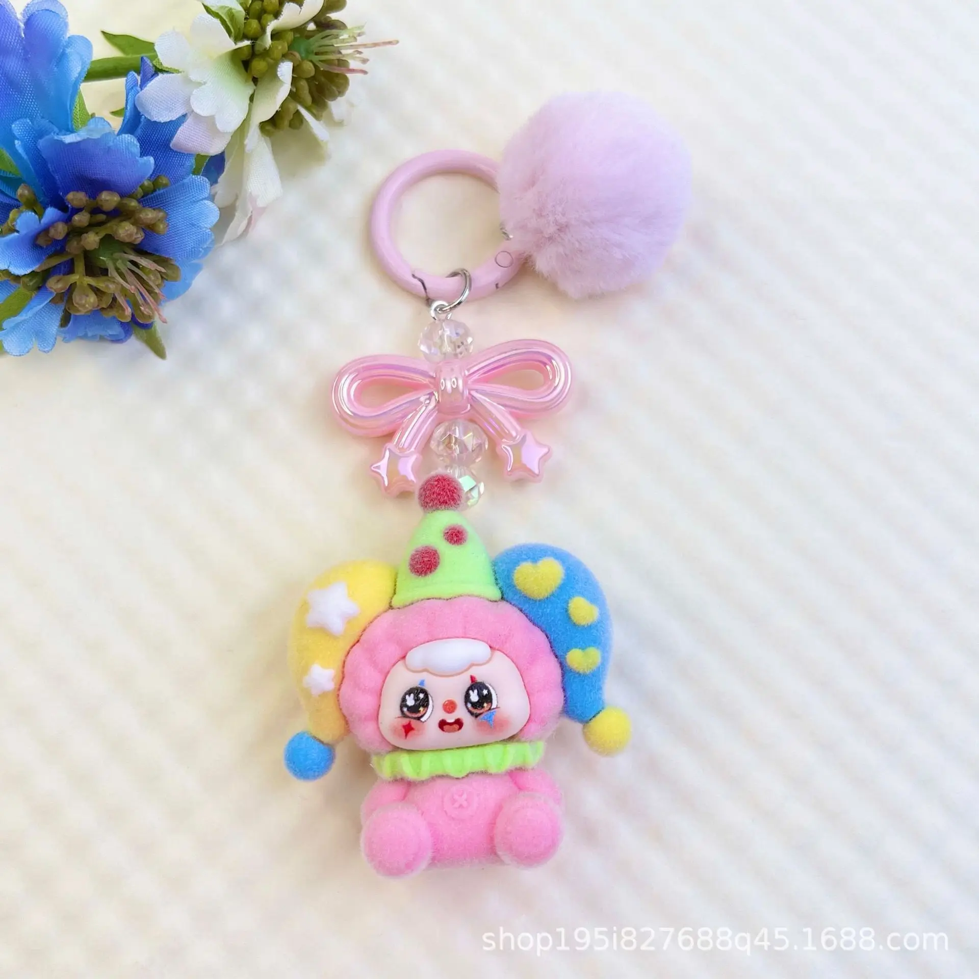 1PCSNew نموذج كيس فول السيرك زوجين سيارة المفاتيح حقيبة شماعات الديكور العصرية لعبة المفاتيح