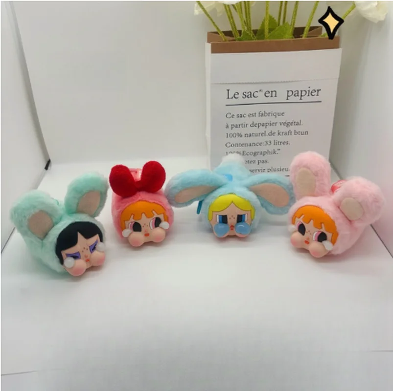 Flying Girl Police Blind Box Peluche pour Enfants, Porte-clés Créatif, Pendentif Sac à Dos, Dessin Animé Mignon, Beurre Peut Offrir des Cadeaux