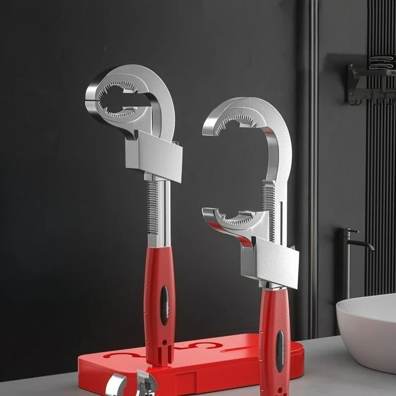 

Multifunctional Sink Wrench Universal Large Open Faucet Tool for Bathroom Home Water Pipe Installation Tools