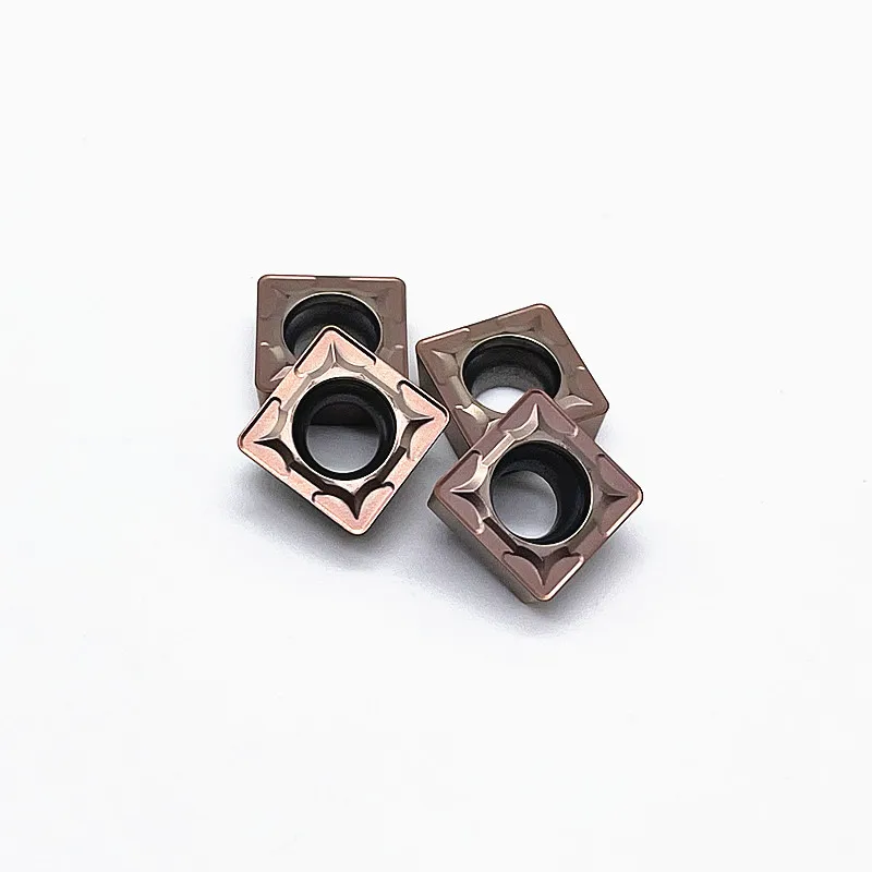 10 pces de alta qualidade deskar scmt09t304 scmt09t308 lf6118 inserção de carboneto de ferramenta de gerencio interno para aço inoxidável
