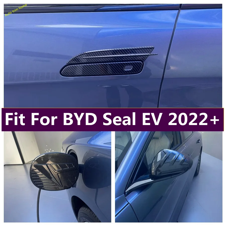 

For BYD Seal EV 2022 - 2024 Charging Port Cap / Door Handle Clasing Bowl / Rearview Mirror Protector Shell Cover Housing Trim