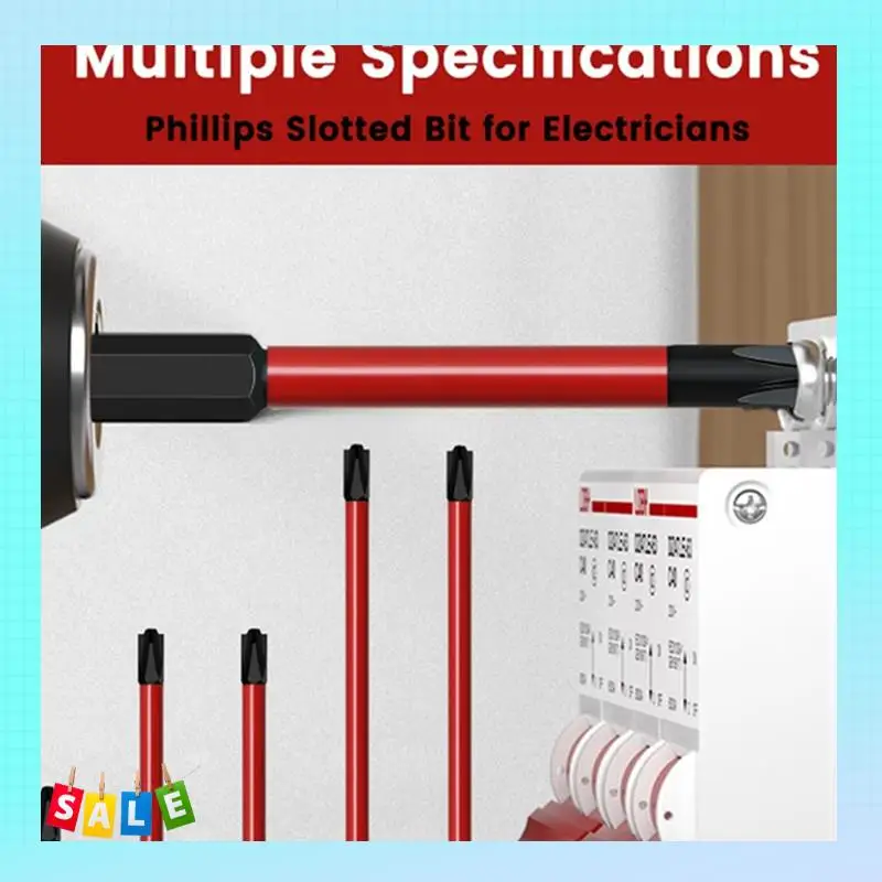 

A56X противоскользящие отвертки с магнитной пакетной головкой, сильные PH2, отвертки высокой твердости, электроинструменты, прочный, 65 м