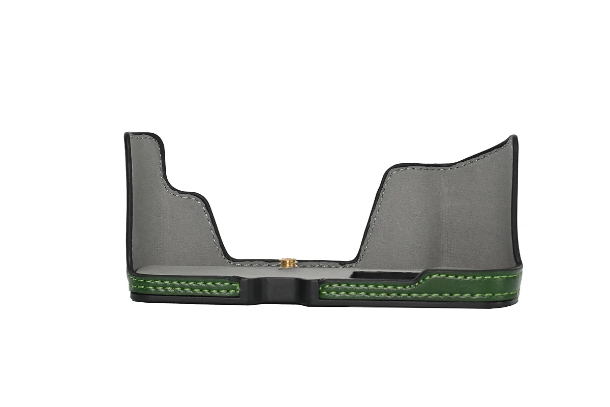 Женская сумка для фотоаппарата, полуободковая основа для фотовспышки Olympus из искусственной кожи Mark III, OMD EM10 III, EM10III, защитная открывающаяся Нижняя крышка