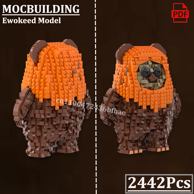 

Forest Dweller Blocks Model MOCBUILDING Space Movie Ewokeed Bricks Construction Shelf Decor Endors Cute Toys Gift