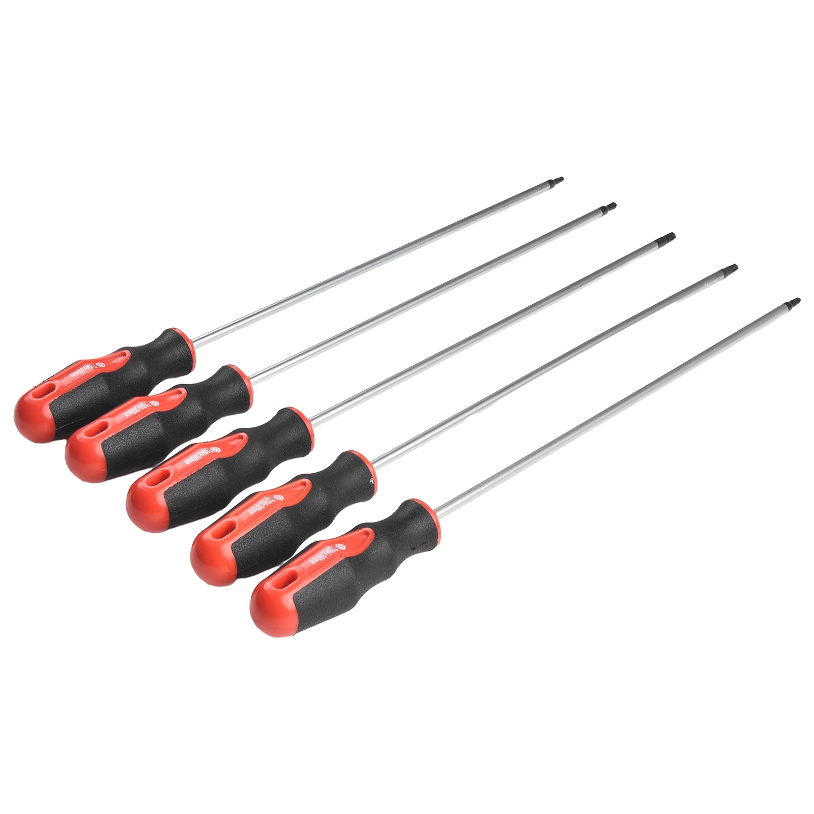 5 ชิ้น Torx ไขควง 400 มิลลิเมตรหัวแม่เหล็ก T15/T20/T25/T27/T30 ยาง Handle สําหรับสกรูถอดชิ้นส่วนซ่อมเครื่องมือคู่มือ