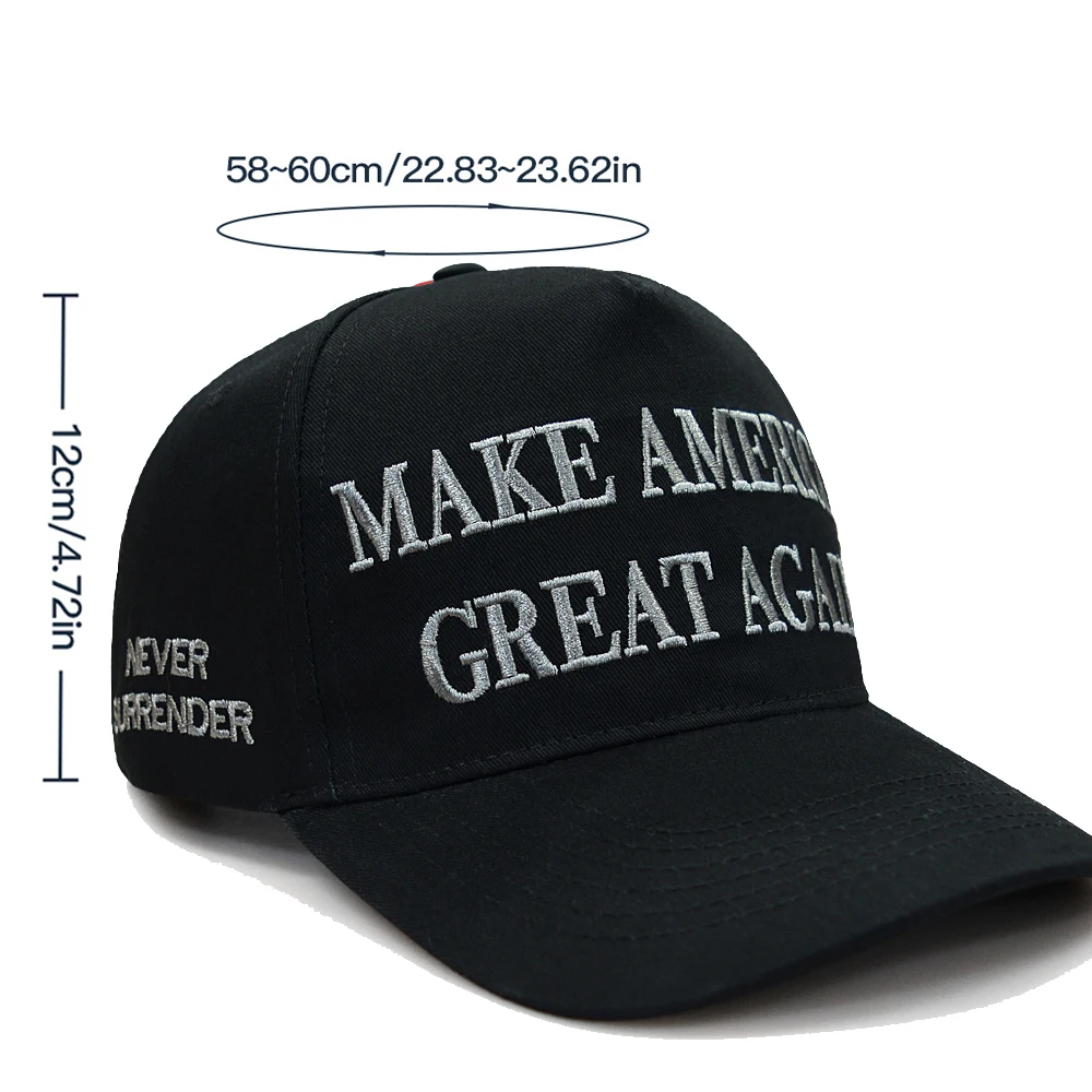 New Style Make America Great Again Hat Donald Trump GOP Republican Adjust Baseball Cap Patriots President Hat for Women and Men