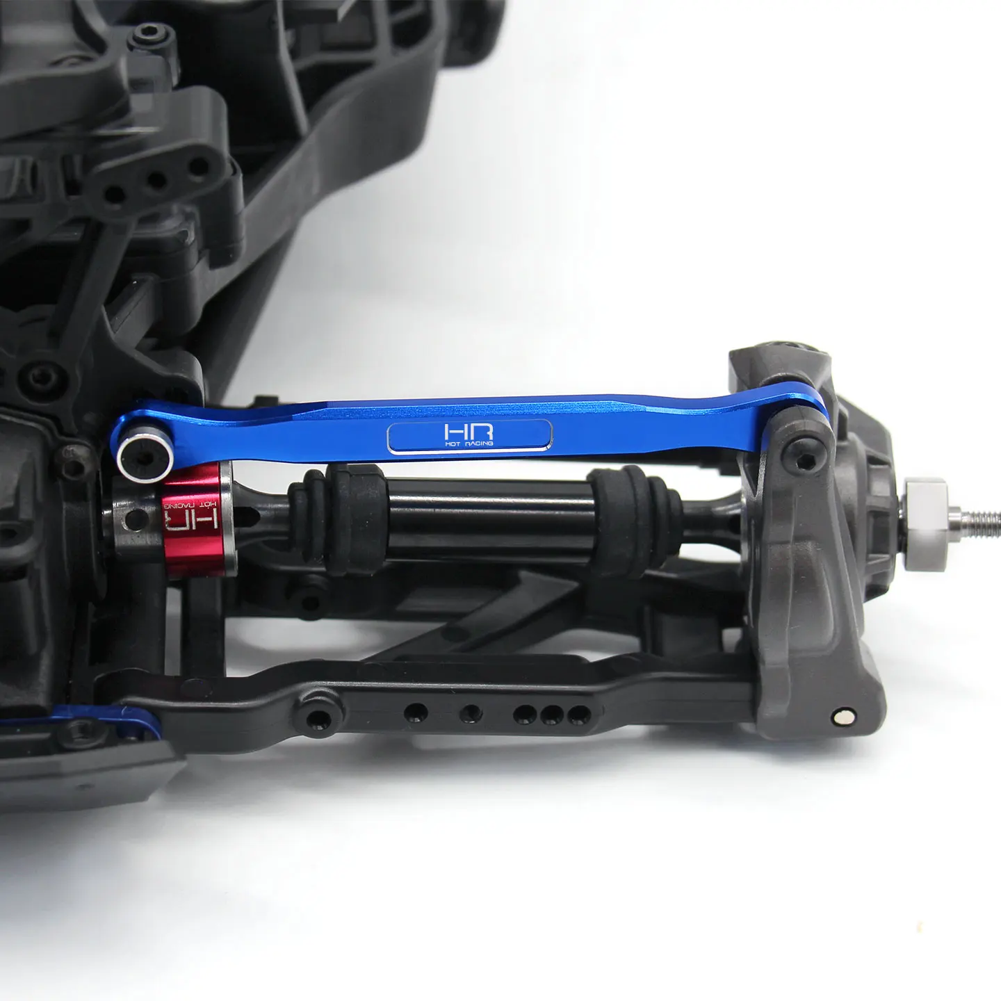 

HR Traxxas 1/10 Bigfoot 4WD BL-2S тяги переднего верхнего рычага из алюминиевого сплава, пара 80 мм