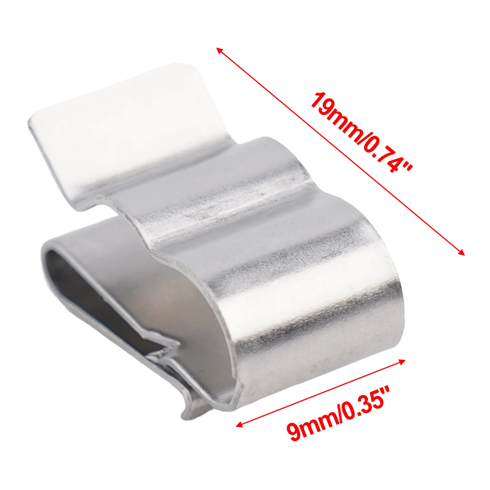 100 Pcs Stainless Steel Solar Panel Cable Clips 6mm To 6.5mm Wire Holder For Home For Kayak Fishing Boat Photovoltaic Organizati