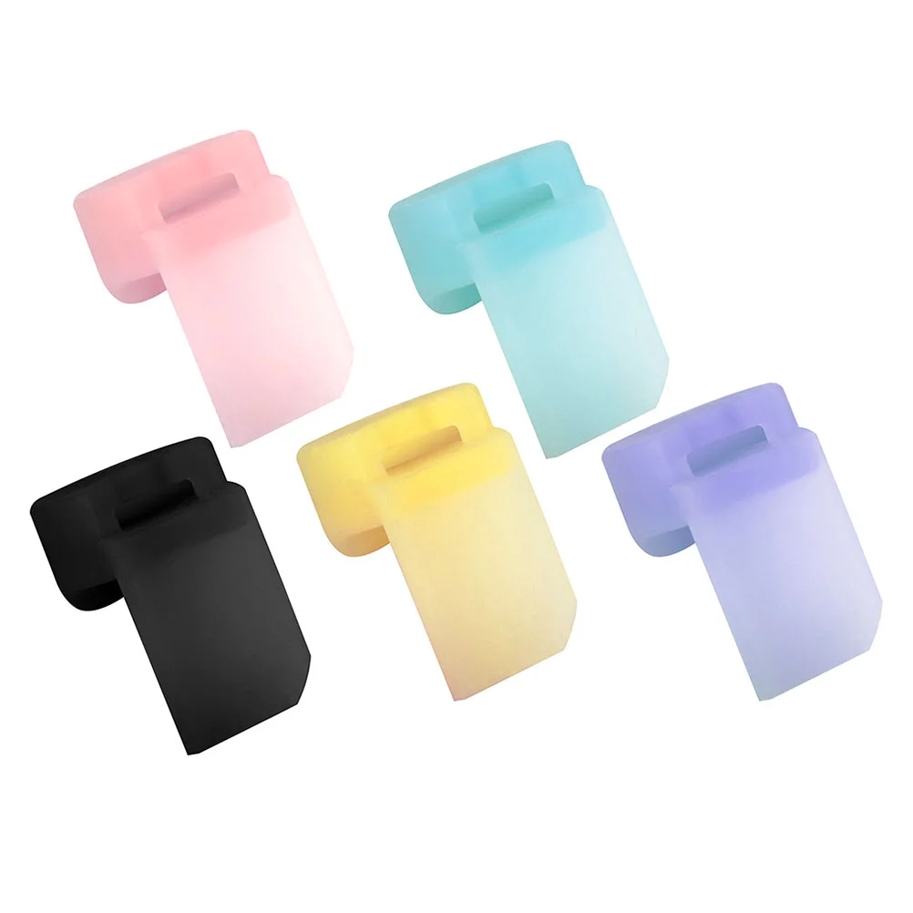 

5 Pcs Clarinet Thumb Rest Supplies Lightweight Portable Finger Silica Gel Protectors Pad for