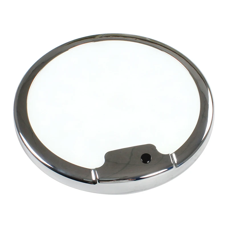 

1 шт. аксессуары для автофургонов, ультратонкое круглое освещение, светодиодный светильник, внутренний светильник 12 В, 24 В с переключателем, 10 Вт, караван, кемпер