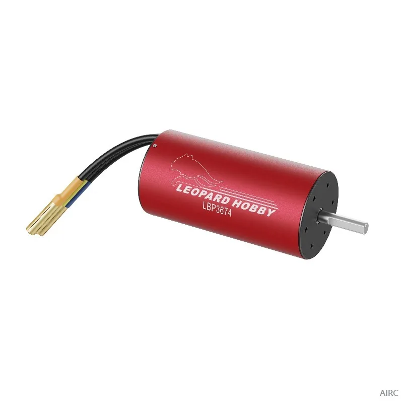 

Leopard Hobby 1/10 Scale RC Car Brushless Motor 550 3674 1900-2200KV Compatible with 2-4 Lipo for Remote Control Cars Airplane
