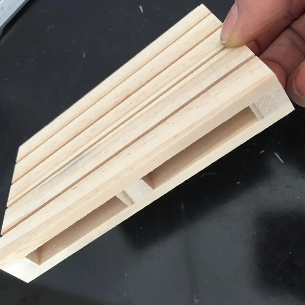 Mini Wooden Pallet Beverage Coasters Whiskey Cocktail Drinks Pallet Desktop Ornament Home Decor decoração de mesa acessórios