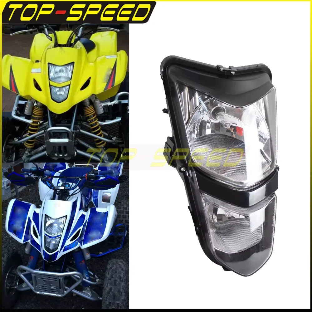 Do Suzuki OEM Reflektor 35100-07G00-YU1 12V 35W ATV Podwójny reflektor przedni Do QUADSPORT LTZ400 LT-Z400 LT-Z 400 Z400 03-08