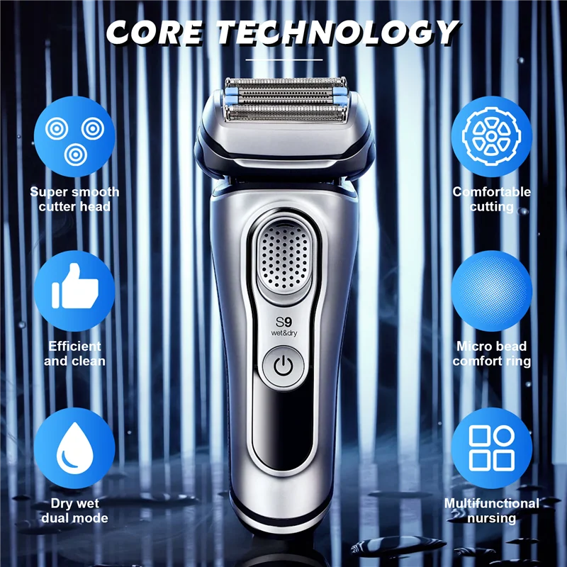 -ESTR استبدال احباط القاطع رئيس الحلاقة شفرات حلاقة لسلسلة براون 9 92S 92M ماكينة حلاقة كهربائية استبدال الرأس