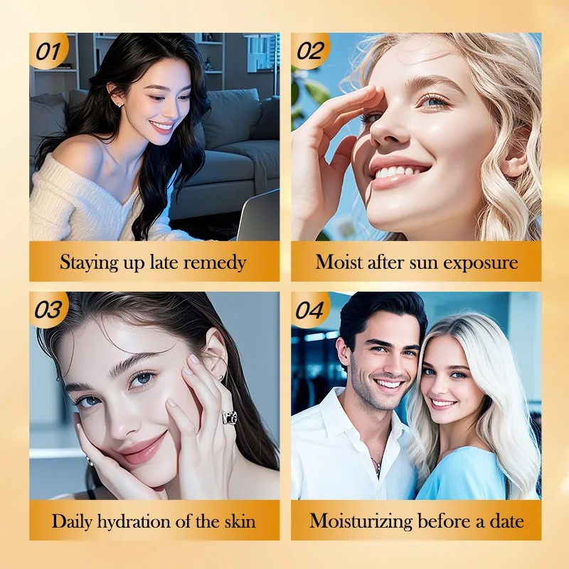 1/2/3 قطعة 24K الذهبي الكولاجين مصل الوجه ترطيب المضادة للتجاعيد ترطيب مكافحة الشيخوخة الوجه جوهر منتجات العناية بالبشرة الجمال #3